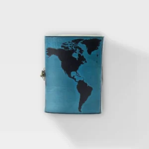 Blue World travelers journal 5x7 Back Cover