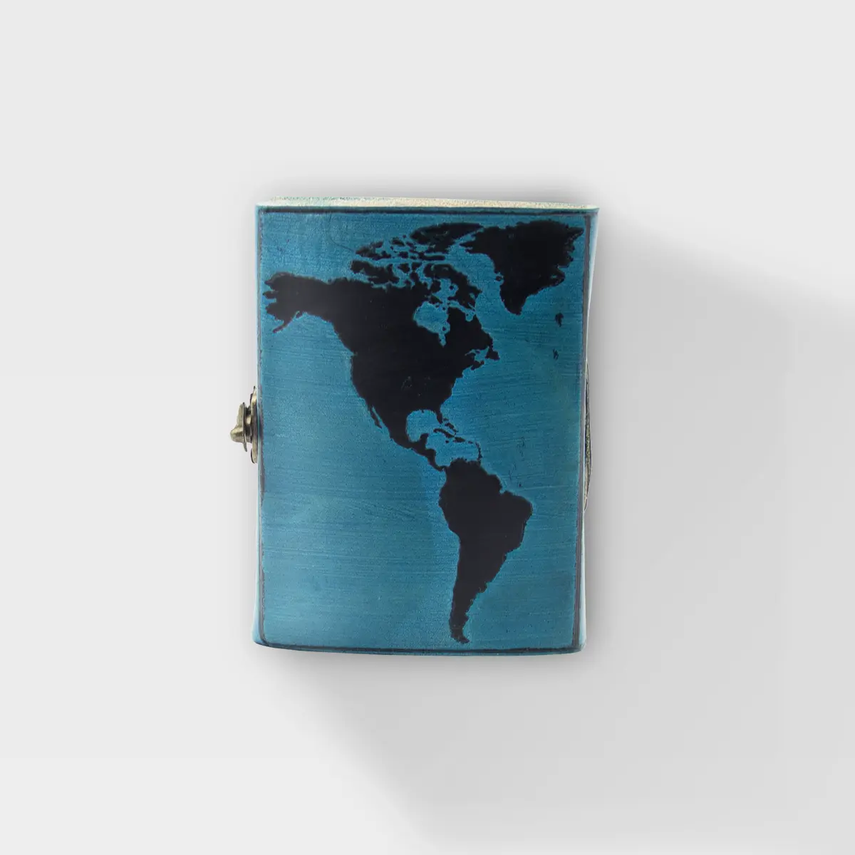 Blue World travelers journal 5x7 Back Cover