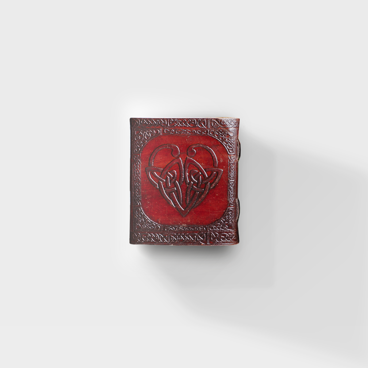 Celtic Hearts - 4x5 - Pocket Leather Journal