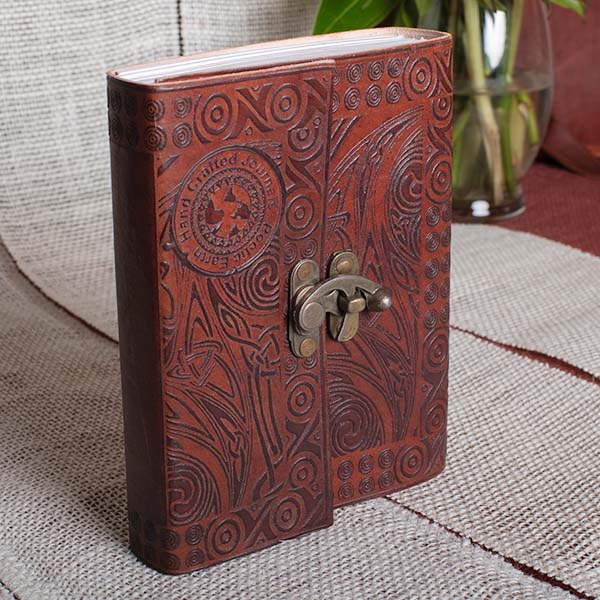 Pentacle - 5x7 - Leather Journal - Image 2