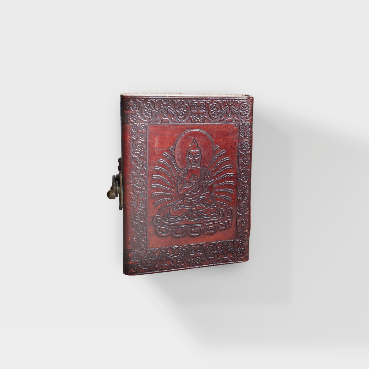 Enlightenment of the Buddha - 5x7 - Leather Journal