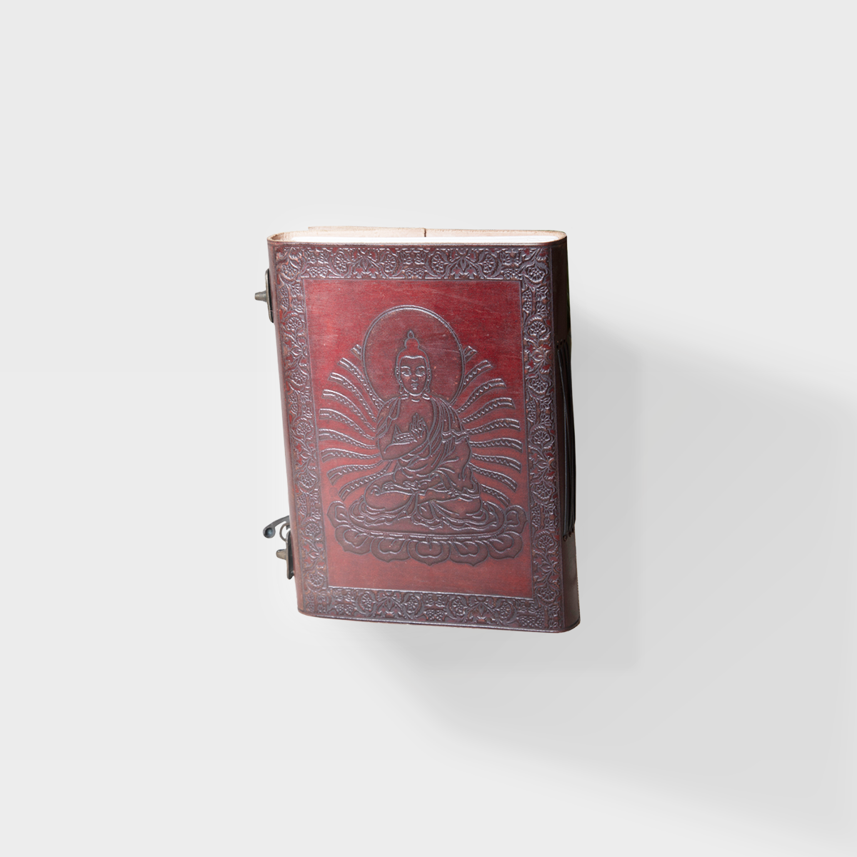 Enlightenment of the Buddha - 9x6 - Large Leather Journal