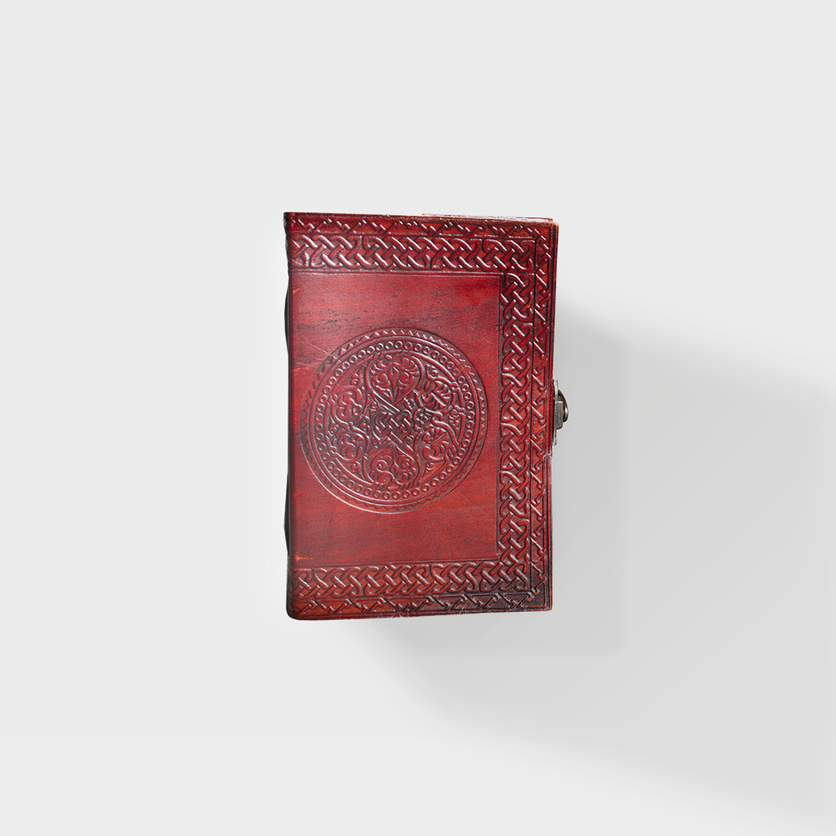 Entangled Celtic Hearts - 6x9 - Leather Journal