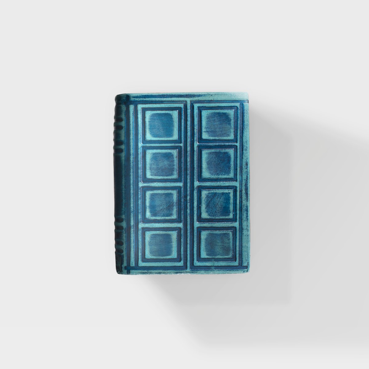 London Police Box - 5x7 - Leather Journal