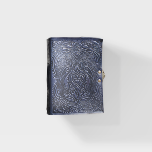 Ravens Song - Jen Delyth - 5x7 - Blue Leather Journal