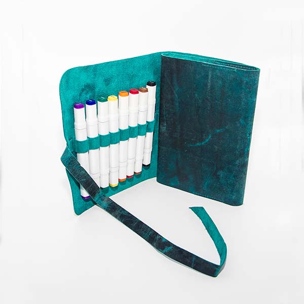 Refillable artist sketch book 7x10 turq Refillable Artist Sketch Book 7x10 Turq