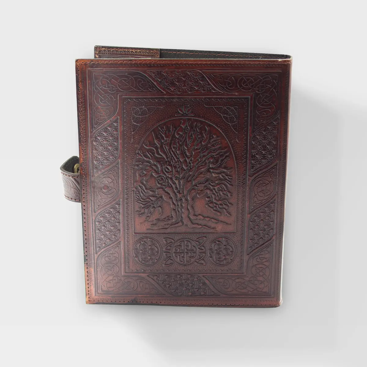 Tree Of Life Leather Cover 7x9 Back