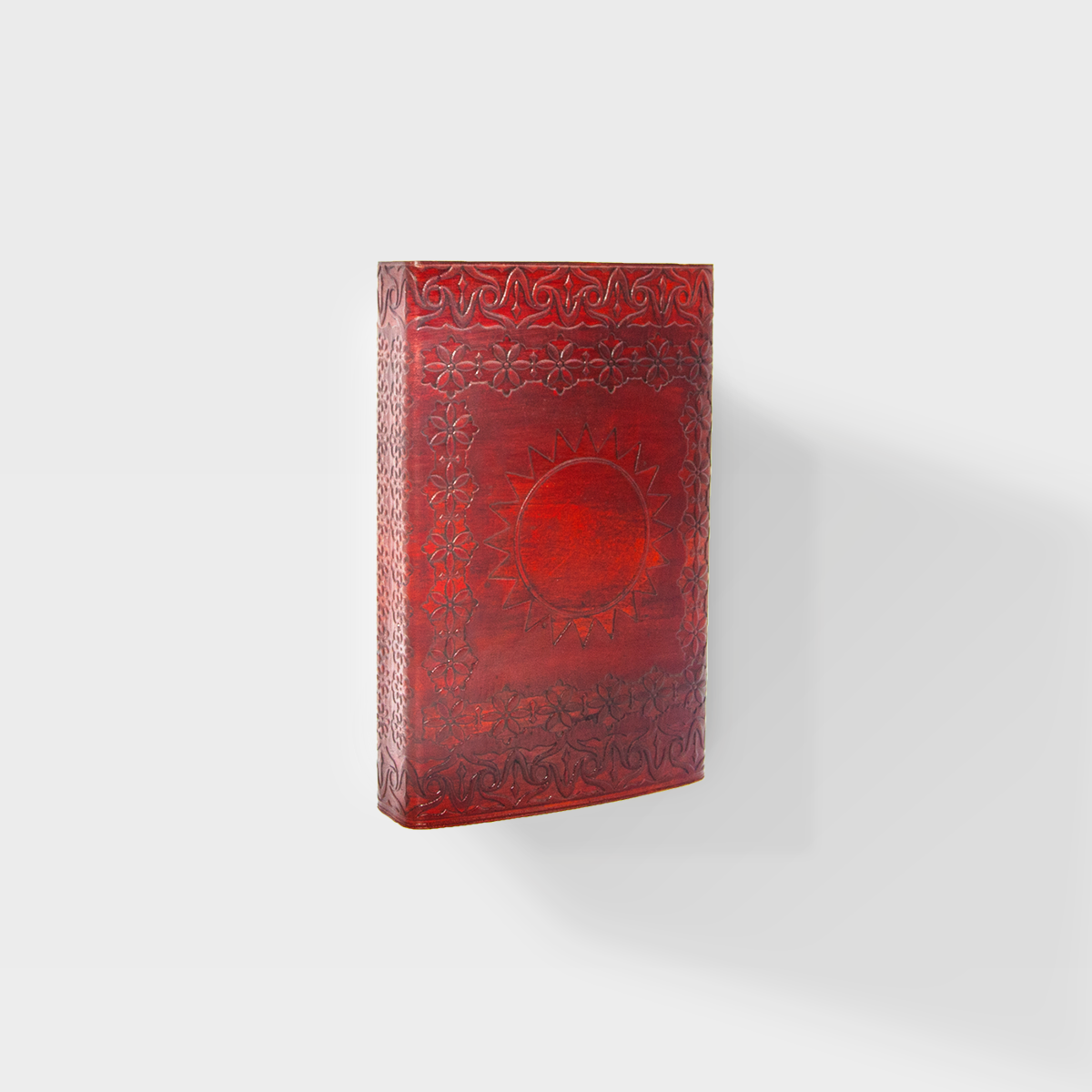 Tribal Sun - 6x9 - Leather Journal