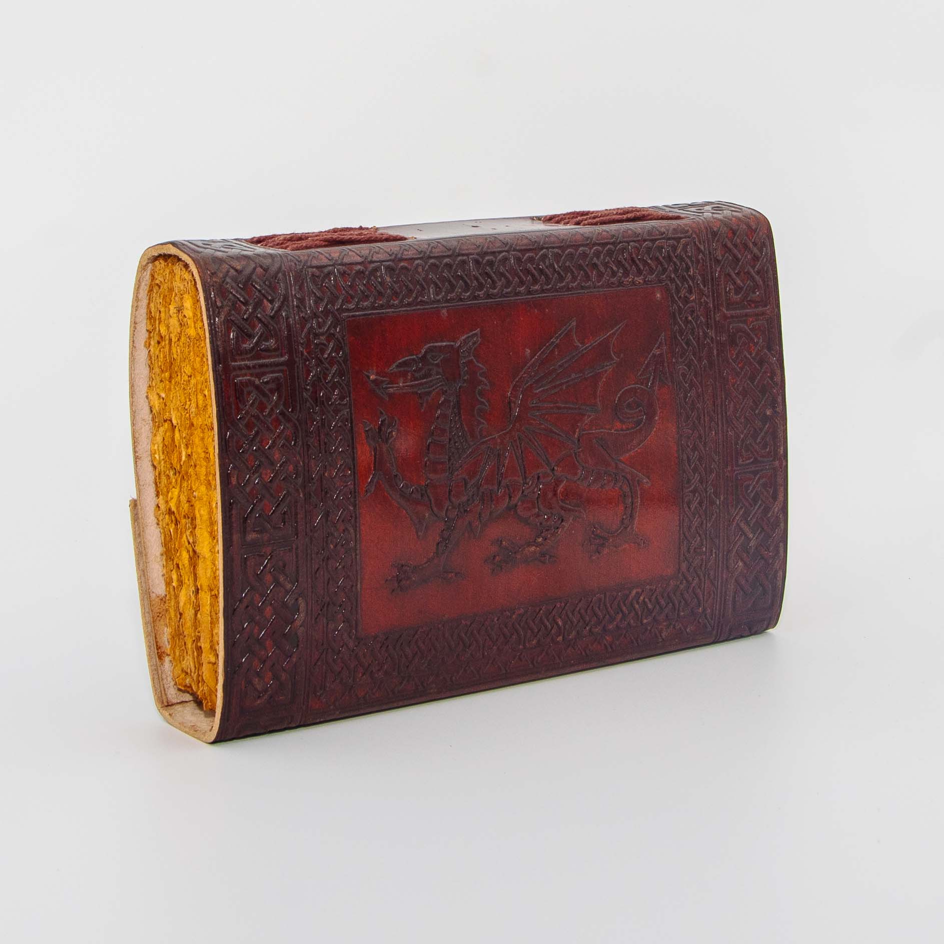 Welsh Lion - 6x9 - Leather Journal - Image 2