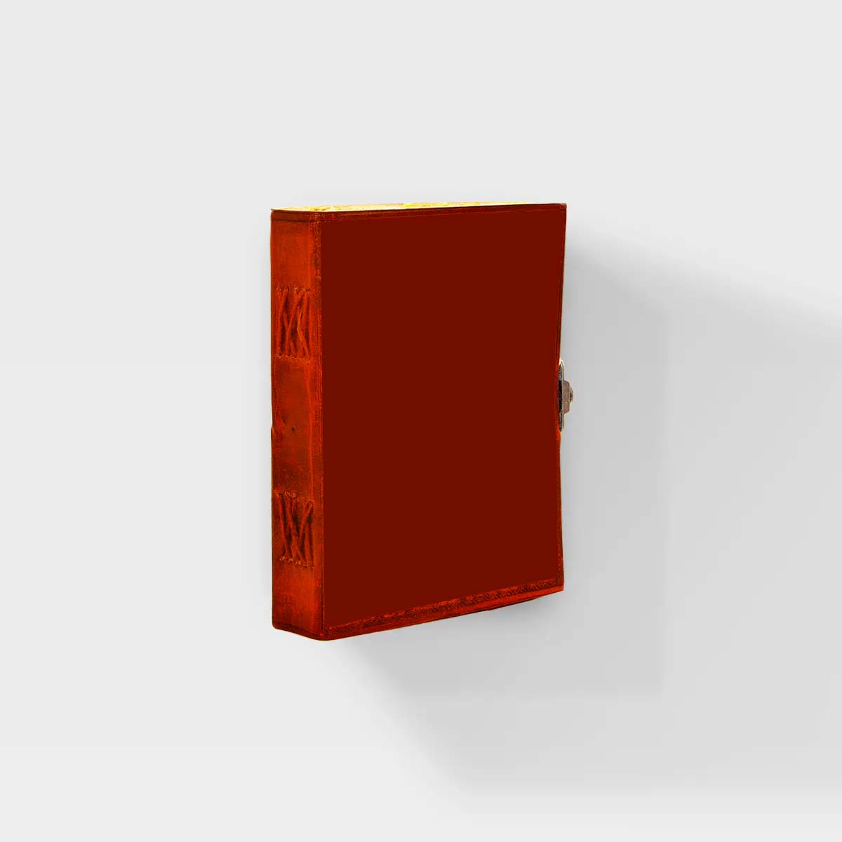 Fairy - 5x7 - Burnt Orange Leather Journal