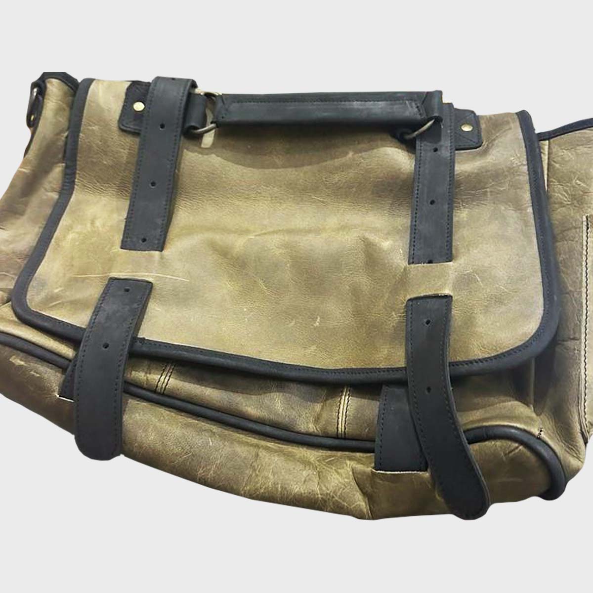 PE Leather Bag Mexican Sider Backpack