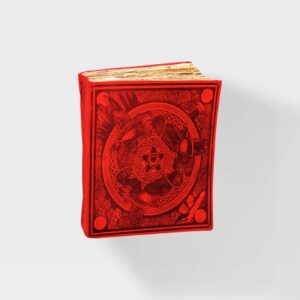 Book of Morrigan - 8x10 - Red Leather Journal